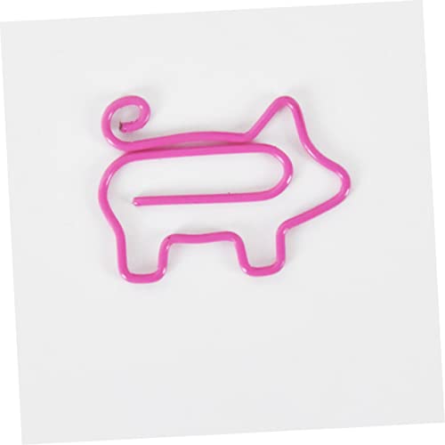 Nusitou 90 Pcs Kids School Supplies Kids Office Supplies Metal Folder Colorful Paper Clip Clips Planner Paper Clips Bookmark Organizer Binder Office Paper Clip Metal Paper Clips Child Pin #TOP6