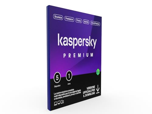 nextradeitalia Kasperski Premium 2025 PC/Mac/Android/iOS  1 año  5 dispositivos