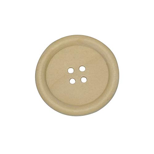 Chenkou Craft 20pcs Wooden Buttons