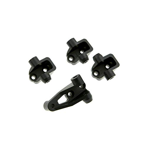 GDS Racing Alloy Front & Rear Lower Link Shock Mount Set for Traxxas TRX-4 Black