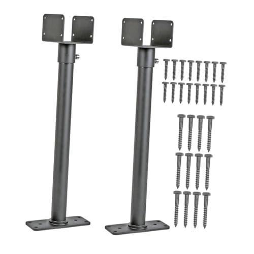 Pergola élévateur de toit support rotatif horizontal kit robuste en acier - 2