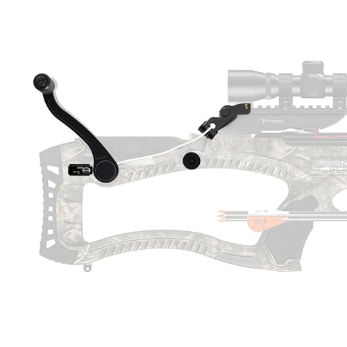 Thiadrs Crank Cocking Device for Crossbows BAR20020 Compatible with Barnett Series Crossbows Right- and Left-Handed Use Reduces Cocking Resistance by Up to 93% High-Strength Metal Cranking Device