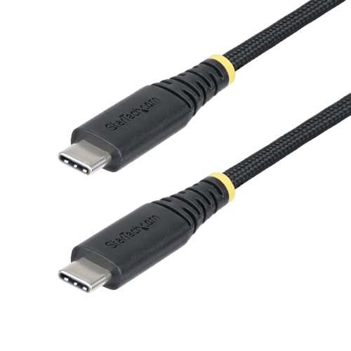 StarTech Câble de Charge USB-C 1m, Noir (S2CEPR1M-USB-CABLE)