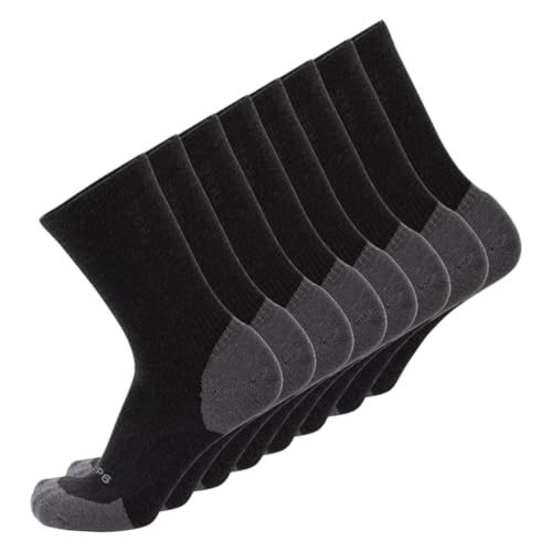 Image of GRIP6 Crew Socks - Merino Wool Socks Made in the USA, Lightweight Wool Hiking Socks, Crew Socks for Men and Women