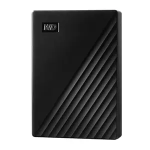 Western Digital WD 5TB My Passport Portable Hard Disk Drive, USB 3.0 with Automatic Backup, 256 Bit AES Hardware Encryption,Password Protection,Compatible with Windows and Mac, External HDD-Black