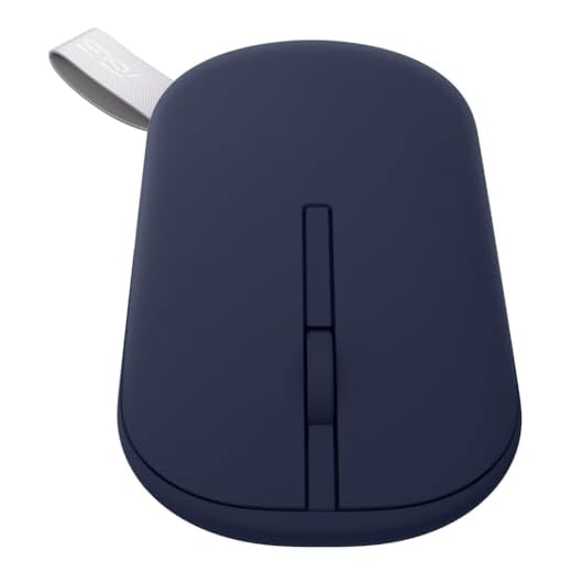 ASUS Marshmallow MD100 Bluetooth Maus Blau