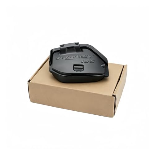 Couvercle de Boîte à Outils NMAX155 en Carbone Matte Black