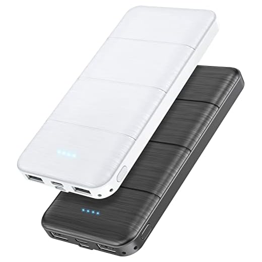 LOVELEDI Portable-Charger-Power-Bank - 2 Pack 15000mAh Dual USB Power Bank Output 5V3.1A Fast Charging Portable Charger Compatible with Smartphones and All USB Devices
