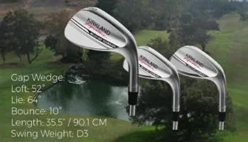 Amazon | カークランドシグネチャー 『ゴルフ ウェッジ 3本セット』 52