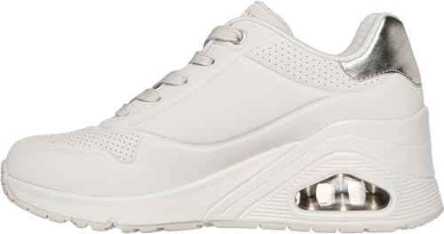 Skechers 177520OFWT Women's Trainers, Bone, 7.5 US