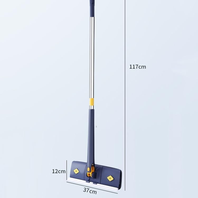 JSEIAJB Flat Mop No Hand Washing Household Mop Dry and Wet Dual-Purpose image 3