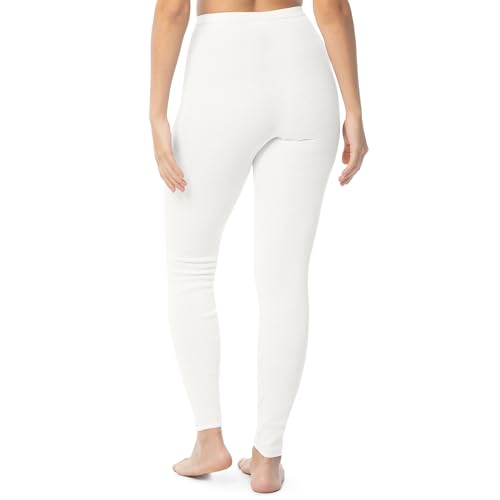 Indera Women's Combed Cotton Raschel Knit Thermals Underwear Long Johns Pant2