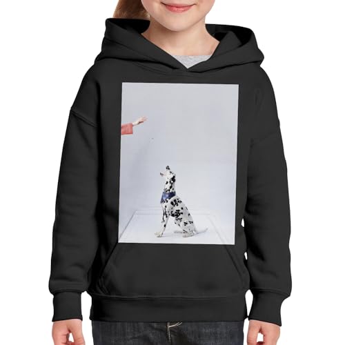 Sweat à capuche dalmatien enfant pull chaud et résistant aux lavages - 3