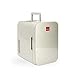 SENSIOHOME 10L Mini Frigorífico Frigorífico y Calentador | Alimentación AC+DC - 12v, enchufe UK y EU | Compacto, portátil y silencioso, para casa, dormitorio, coche, vacaciones (Plata)