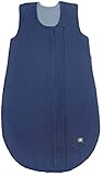 Odenwälder BabyNest Sommer-Schlafsack | Babyschlafsack ohne Ärmel | Kinderschlafsack ab 0 Monate | Sommerschlafsack atmungsaktiv & pflegeleicht | Baby-Schlafsack mit Reissverschlussschutz