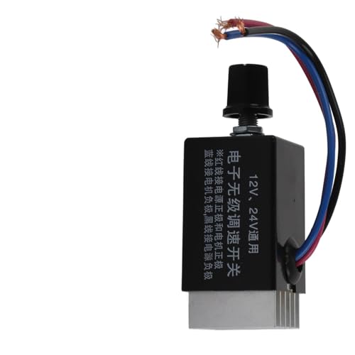 Saluaqui 12 Volt Automotive Fan Rheostat 12 Volt Fan Speed Controller Speed Controller 12v 2 12v Blower Dc