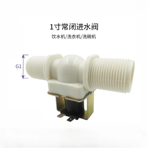 Vanne normalement fermée 1 pouce AC220V étanche pour circuit d'eau