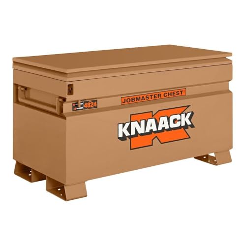 KNAACK Jobsite Chest, 48 inch W x 24 inch D x 23 inch H, Tan KNAACK Jobsite Chest, 48 inch W x 24 inch D x 23 inch H, Tan