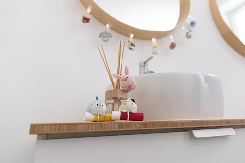 Kuscheltier Katze Angy 5cm - beige - Weiches NICI Plüschtier – niedliches Stofftier zum Kuscheln & Spielen – tolle Geschenkidee für Kinder & Erwachsene | 62377