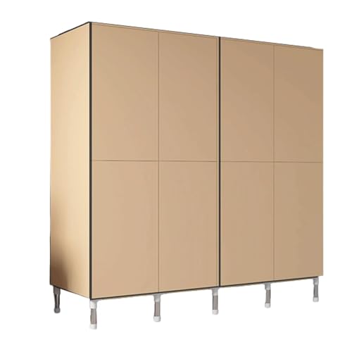 Armario portátil para ropa y mudanzas fáciles con sistema modular desmontable de acero de 120cm