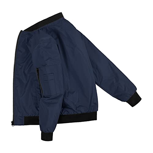Image of SNOW DREAMS Boys Girls Bomber Jacket Flight Jackets Spring Varsity Jacket