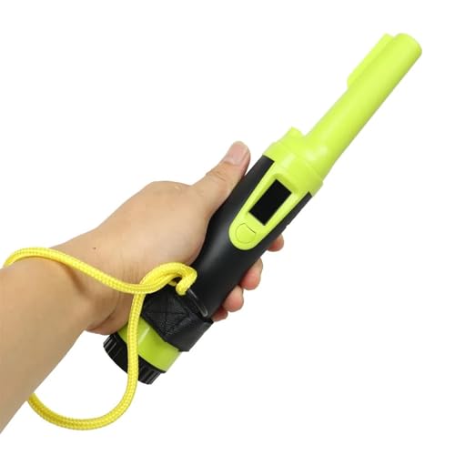 Detección de Oro y Plata, Detector de Metales de precisión Totalmente Impermeable con Pantalla LCD (Tres Modos), sonda localizadora de Tesoros con búsqueda de 360°