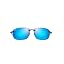 Translucent Grey/Blue Hawaii Polarized