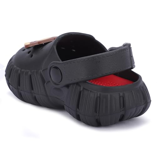 Image of GLJ Monkey Design Kids Clog Shoes - Comfortable Indoor and Outdoor Sandals for Boys & Girls 8100