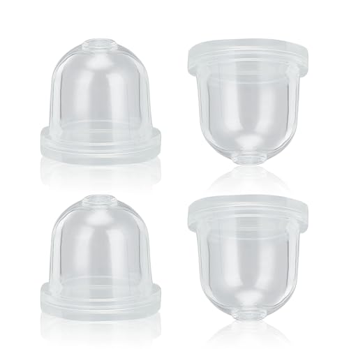 Bullwall 4 Pcs 188-13 0057004 Primer Bulbs Compatible with Small Engine Echo STHIL Ryobi Homelite Poulan Husqvarna Trimmer WeedEater Leaf Blower Hedge Chainsaw Model Primer Bulb
