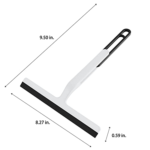 Image of Bath Bliss Extendable Suction Hook Squeegee, Chrome