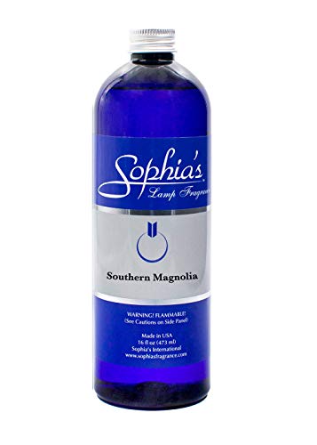 Southern Magnolia Sophia's Fragrance Oil | Refill for Effusion Lamp | Fragrance Oil Purifying and Diffusing Scent for Your Home | 16 Fluid Ounces of Catalytic Scented Oil Made in USA