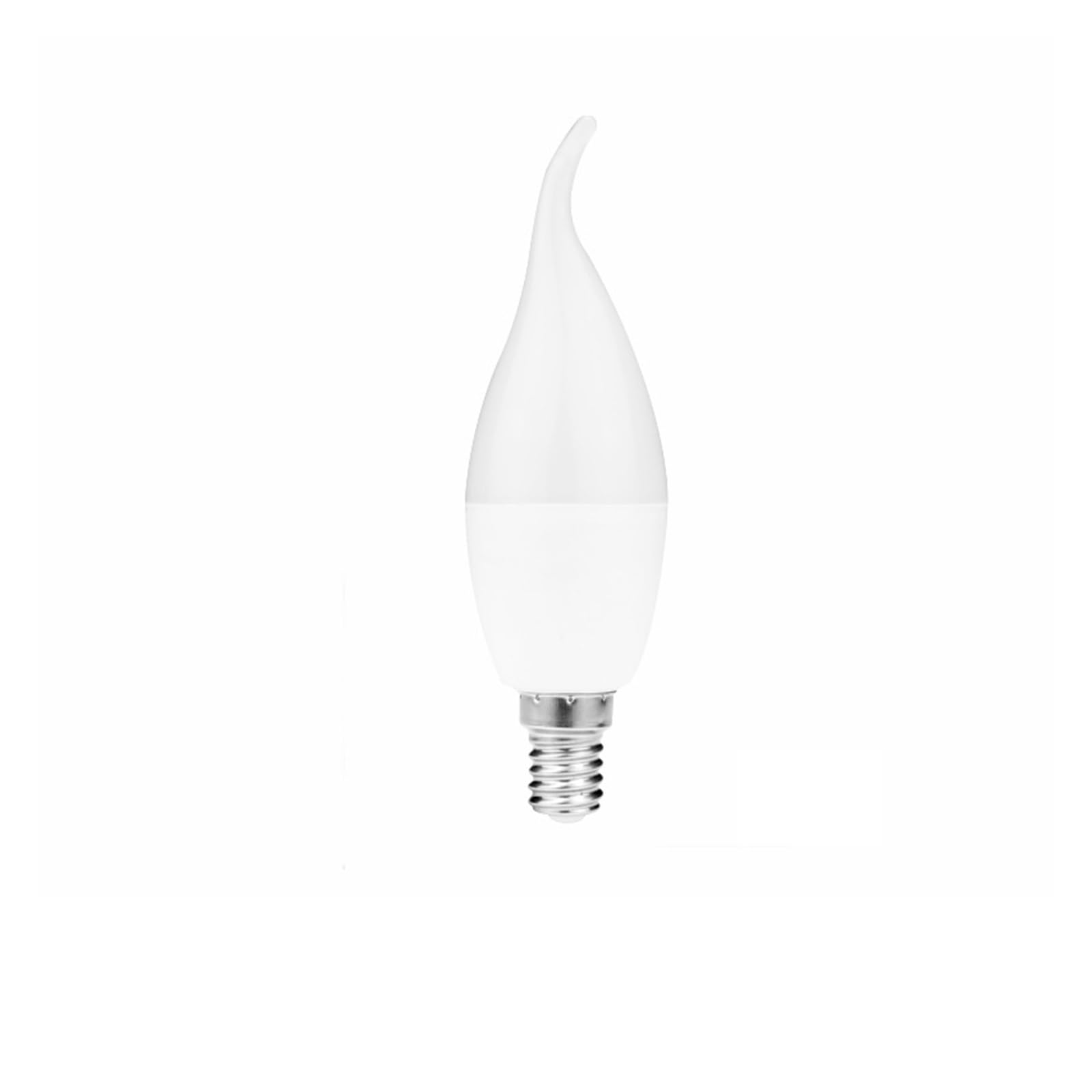 4PCS 3W 6W 9W 12W 15W led Light Bulb E14 E27 LED Lamp Indoor Warm Cold White Light LED Candle Bulb Home Decor Chandelier (Color : Neutral Light, Size : E14 LW_3W)