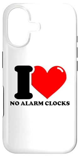 I love No Alarm Clocks�B �X�}�z�P�[�X iPhone 17 �p