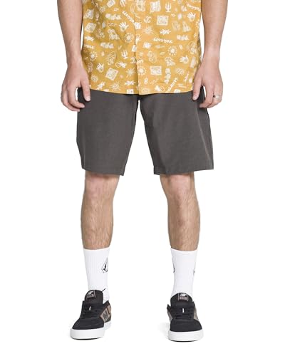 Image of Volcom Men's Kerosene 21 inch Hybrid Chino Shorts Quick-Dry Stretch Fabric