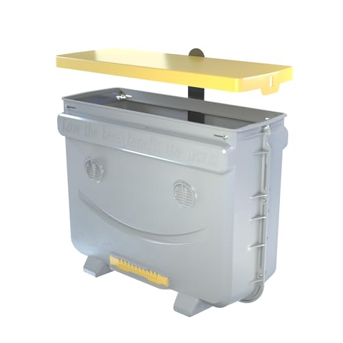 Benefitbee 5-Frame Swarm Catcher Beehive Bee Colony Trap Hive Sliding Frame Design Universal Compatibility with Langstroth Dadant UK 48L Hive for Beekeepers (No Frames Included)