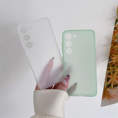 Coque Galaxy S22 5G souple grise mate contre les rayures quotidiennes - 5