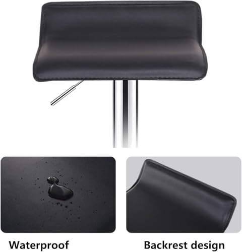 Tabouret de bar domestique avec dossier pour soulager le dos - 5