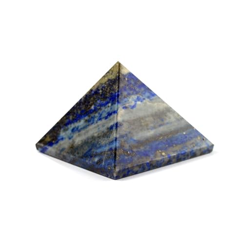 Pyramide en cristal Lapis Lazuli pierre naturelle de méditation 35g