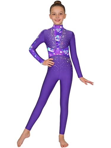 Justaucorps de gymnastique artistique et tutu de patinage fille Sywiyi