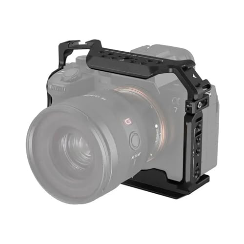 �݊���������Sony A7V A7RV A7RIV A7IV A7SIII A1 3667B 3668B 3669 �J�����P�[�W�n���h���O���b�v 1/4 �C���`�g�����R�[���h�V���[�ƌ݊���������܂�(Only Cage 3667B)