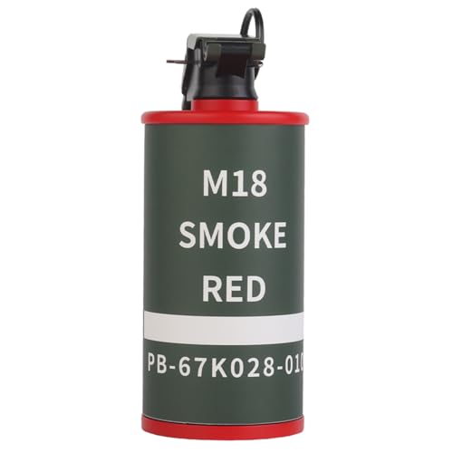 Gunyoo Airsoft Granate Spielzeug Modell Plastikgranaten Spielzeug CS Airsoft Tactical Gear Zubehör für Cosplay Film Requisiten Outdoor (Rot&Grün)