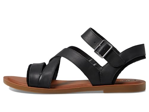 Image of TOMS Women's Sloane Sandal, Leather /Suede Upper