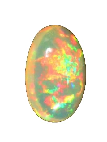 Opale éthiopienne naturelle AAA ovale 16x11mm pour bijoux d'exception