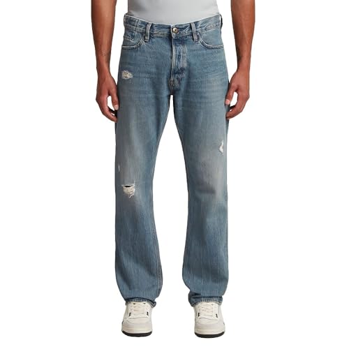 G-Star Dakota Regular Straight Jeans, Multicolor Vintage Storm Destroyed D23691-D860-H558, 31w 32l Hombres