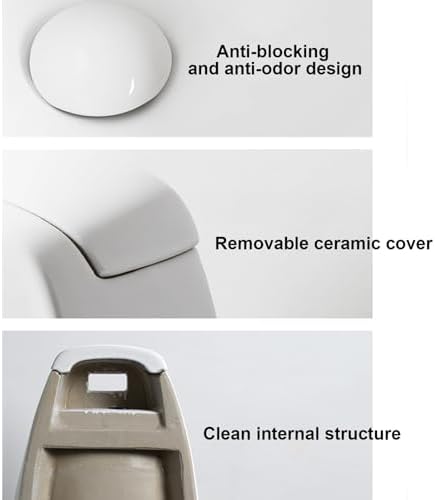 High-Efficiency Wall-Mounted Intelligent Sensor Urinal, Anti-Odor Ceramic Design for Commercial Use in Bars, Hotels, and Bathrooms, Eco-Friendly Flushing System