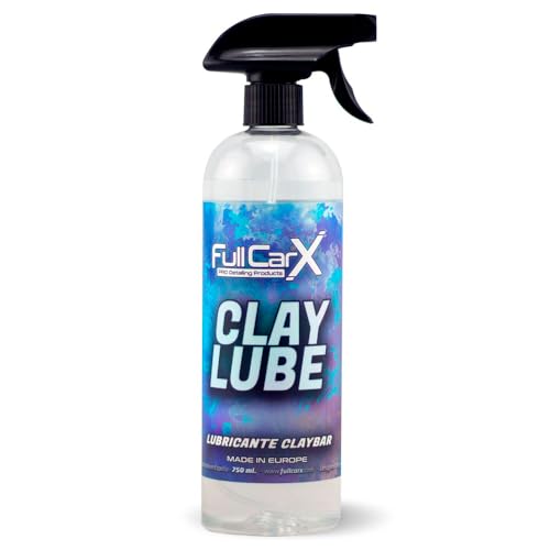 FULLCARX Clay Lube 750ml Lubrificante per Barre di Argilla Claybar, Decontaminante Carrozzeria Auto, Formula Speciale, Grandi Prestazioni, Efficace e Sicuro, Prodotto Pulizia Professionale Detailing