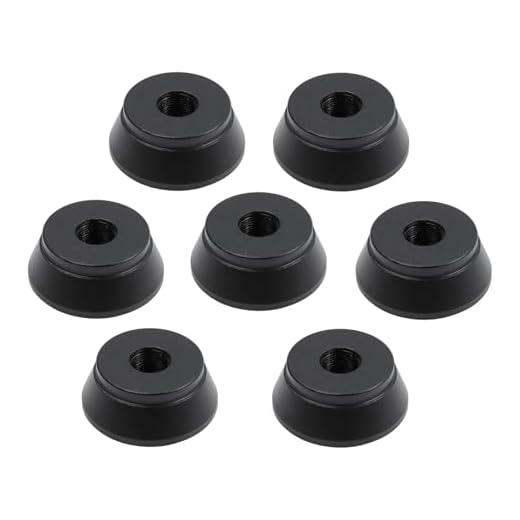 Savagrow 7PCS Black Nebulizer Display Seat Metal Desk Caddy Stand Holder with Thread 6mm for 510 Thread Glass Carts Tank