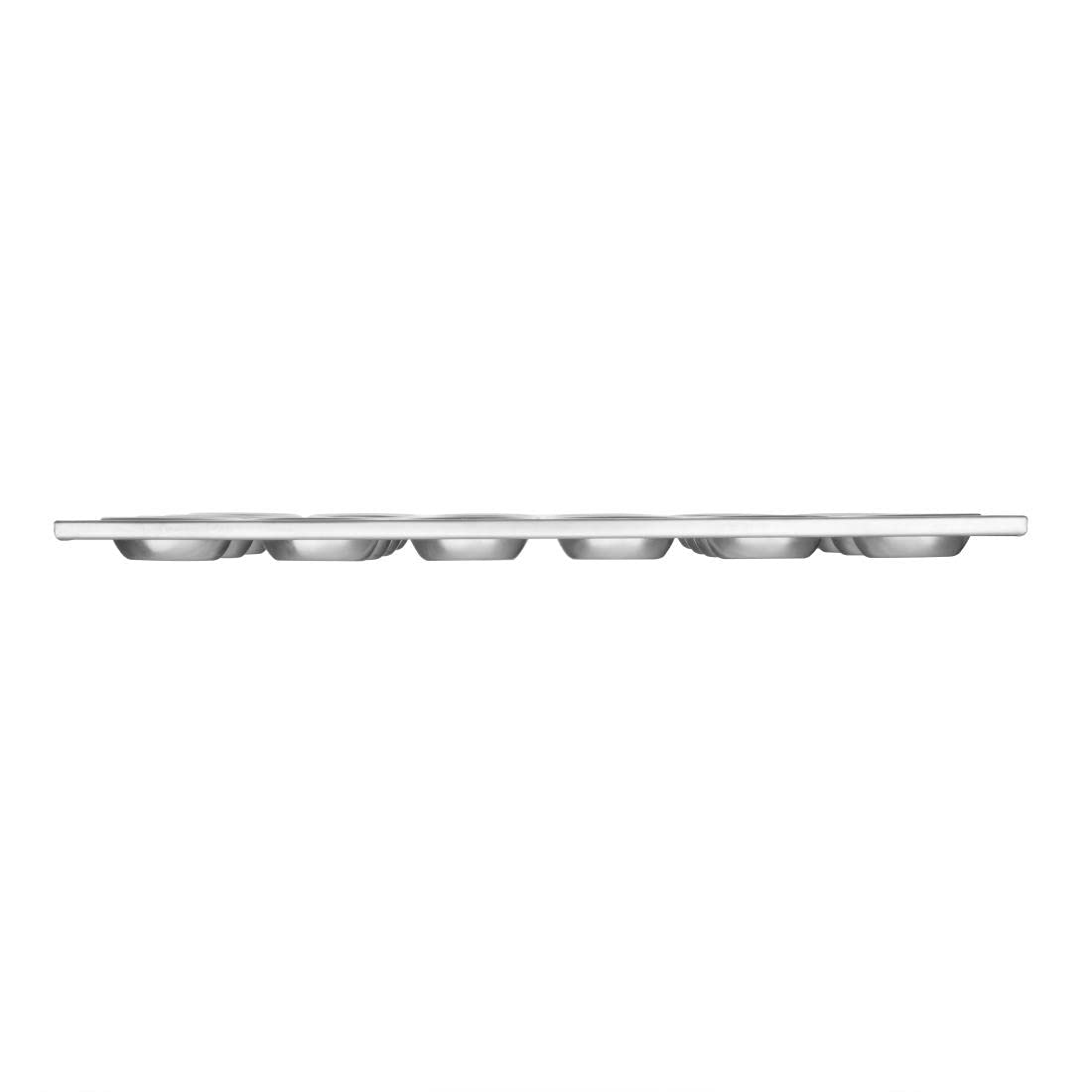 VOGUE C563 aluminio bandeja para magdalenas, 24 taza de agujero, tamaño 80 mm x 35 mm