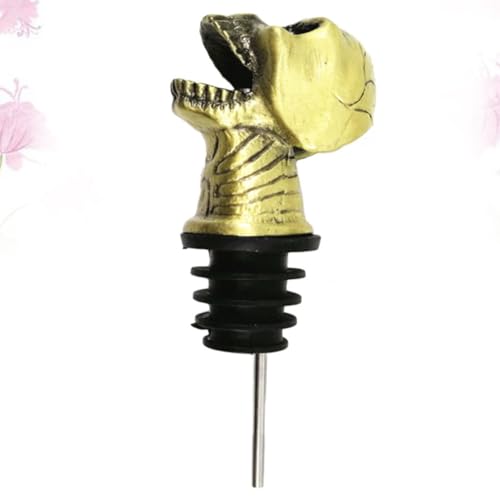 Vertedor antigoteo para botellas con diseño de calavera SHINEOFI 8