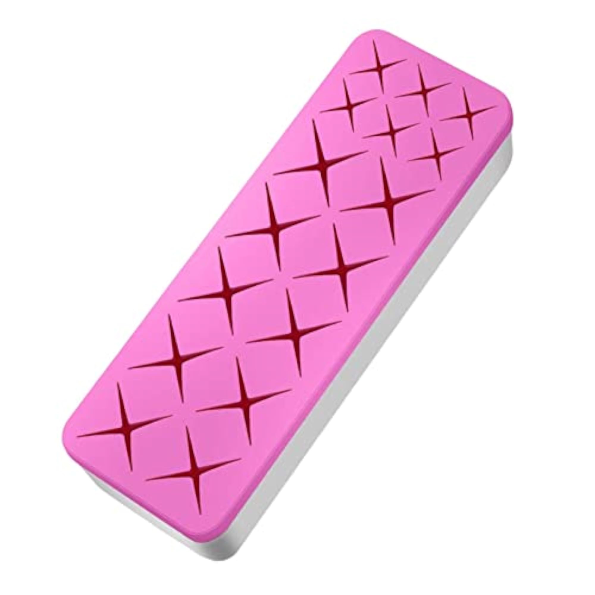 Lip Gloss Organizer for Women, Rose Red Desktop Storage